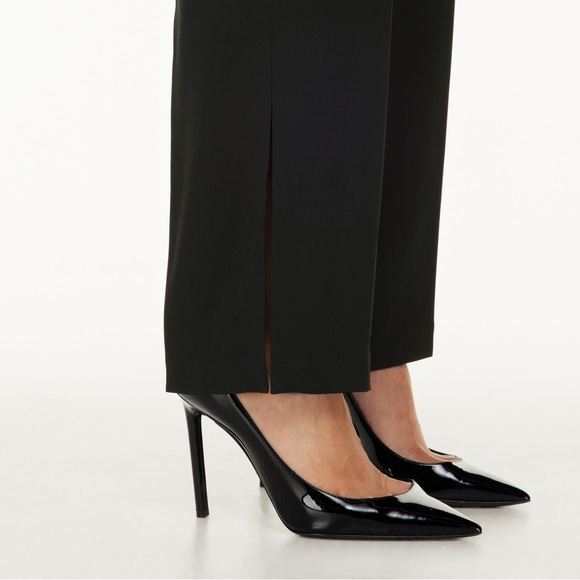 NWOT Aritzia Genesis Pant Size 8 Black - Picture 2 of 3